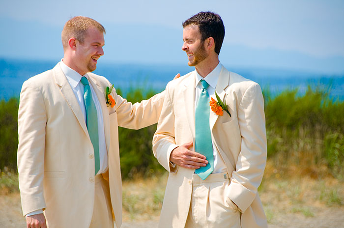 Best Man
Meaning:A male friend or relative chosen by a bridegroom to assist him at his wedding.

Origin: It is said that during feudal days it was possible that a rival Lord would try to break up a wedding ceremony and steal the bride for political reasons. To avoid any trouble, grooms would ask their best friends to stand next to them during the ceremony so they would help during the possible battle. The man, standing next to the groom was named ‘Best Man’.