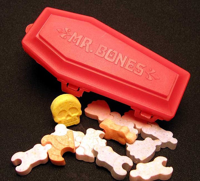 mr bones candy coffin