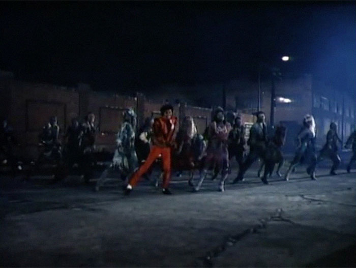 Michael Jackson's Thriller from the girls perspective