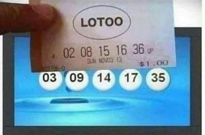 9gag lotto - Lotoo 02 08 15 16 36 Sun 10032 .00 03 09 14 17 35