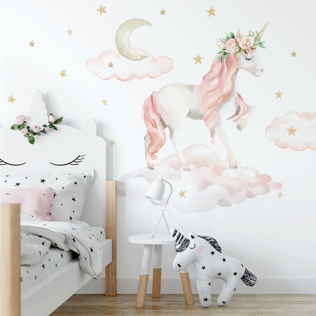 Make your room magical with wall murals.