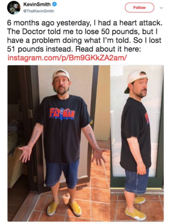 plant based for weight loss - Kevin Smith Smith v 6 months ago yesterday, I had a heart attack. The Doctor told me to lose 50 pounds, but I have a problem doing what I'm told. So I lost 51 pounds instead. Read about it here instagram.compBm9GKKZA2am Fasta