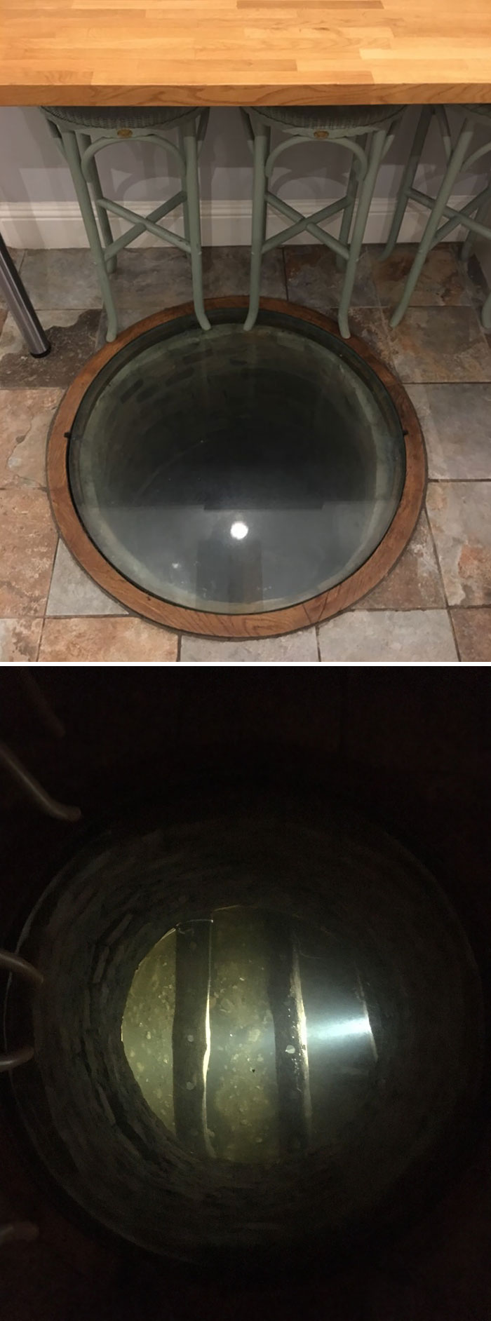 The House I'm Staying In Has Kept Its Original Well As A Feature