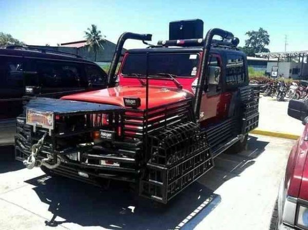 40 craziest cars spotted on the road