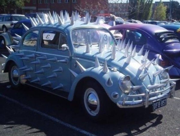 40 craziest cars spotted on the road