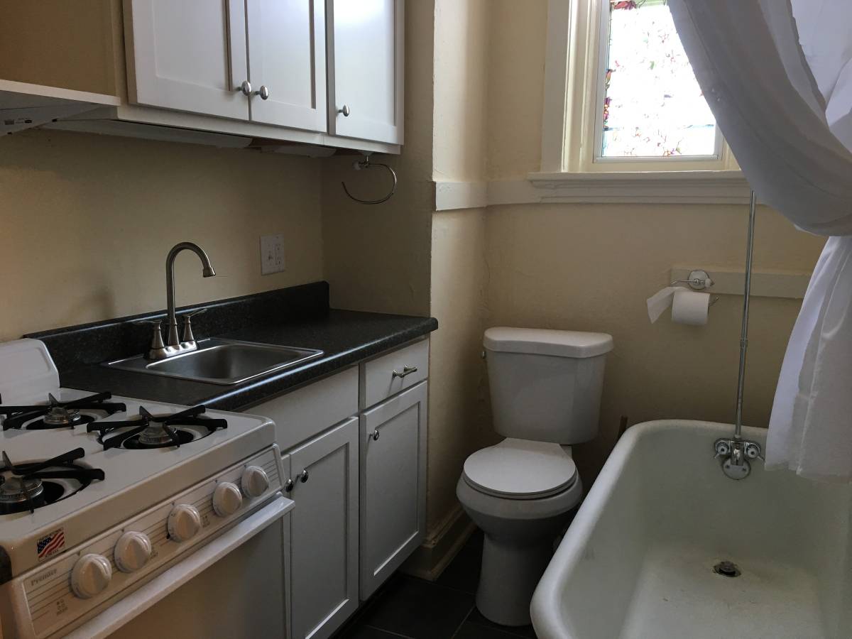 Studio apartment listing in St Louis for $525/month