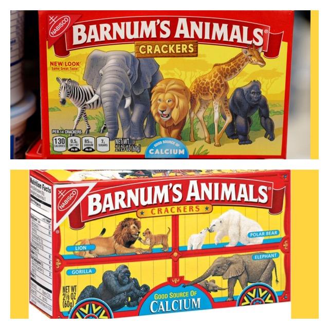 After 116 years of captivity, animal crackers have been freed from their cages