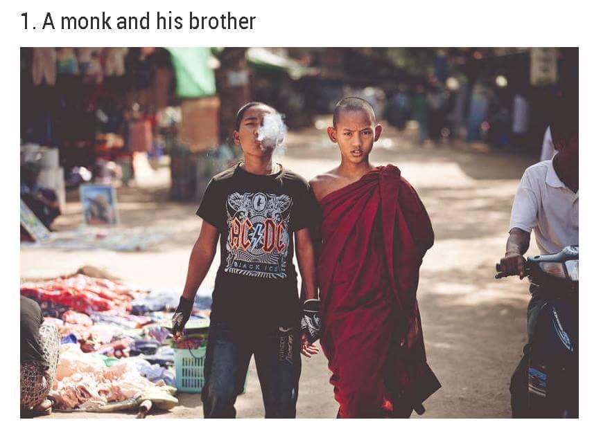 monk and his brother - 1. A monk and his brother