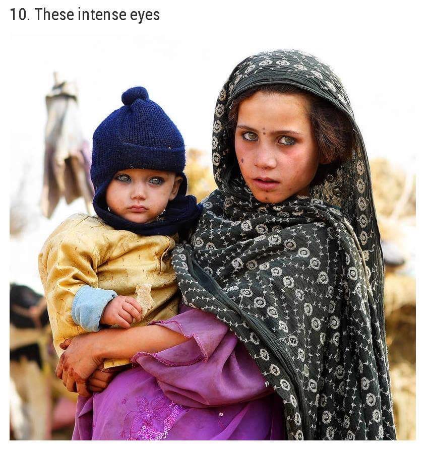 beautiful eyes mother and daughter - 10. These intense eyes WO80%