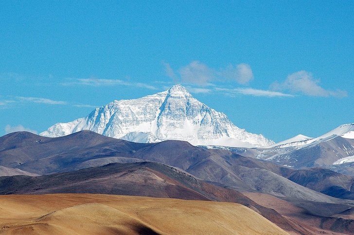 Mount Everest grows roughly 4 millimeters every year.