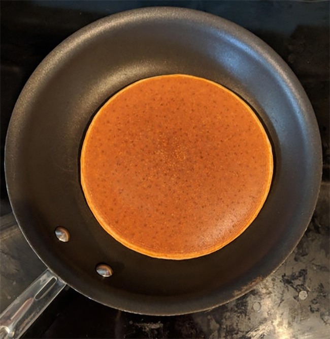 This perfect pancake