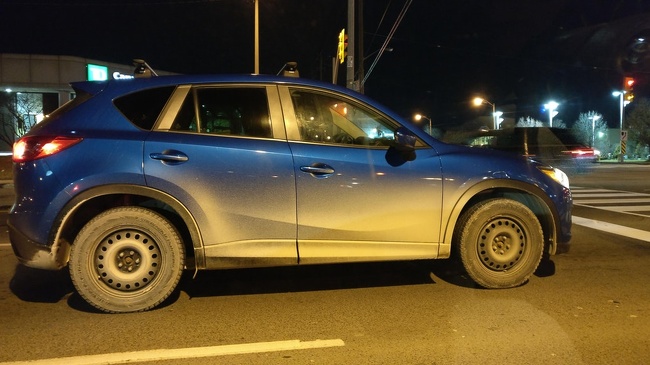 The dirt on this car