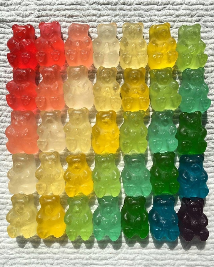 Gummy bear gradient