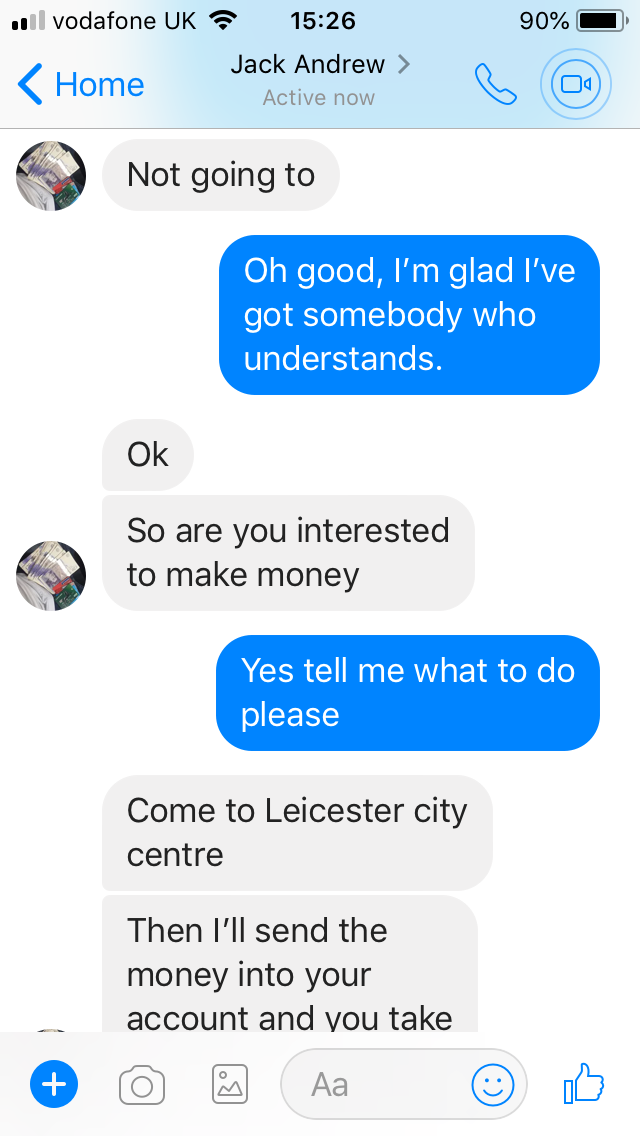 This guy takes a facebook scammer on one wild ride