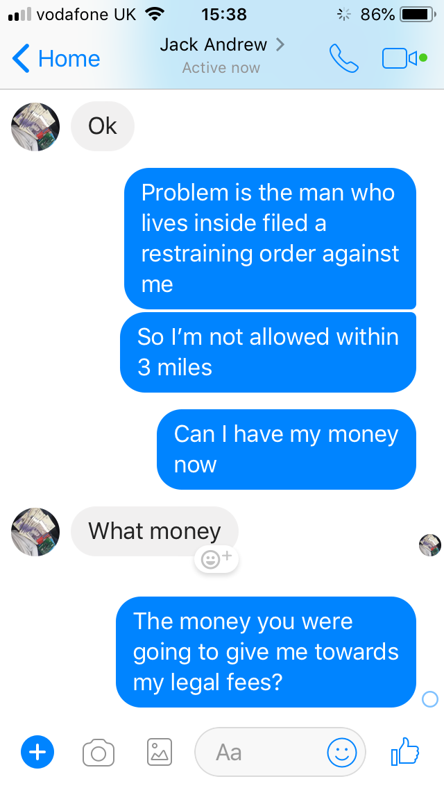 This guy takes a facebook scammer on one wild ride