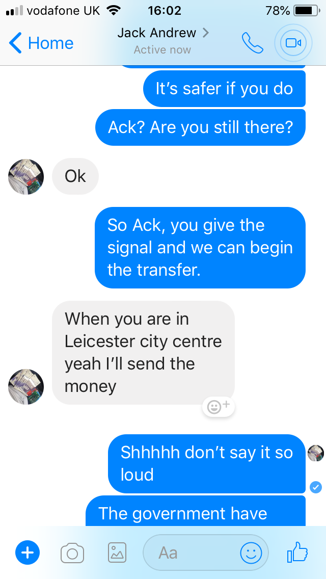 This guy takes a facebook scammer on one wild ride