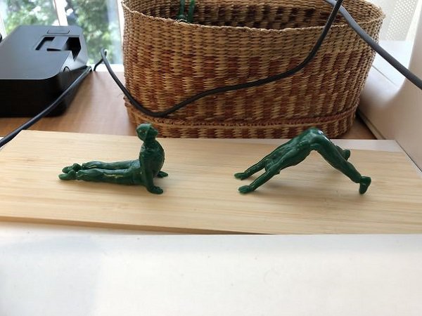 green army men office