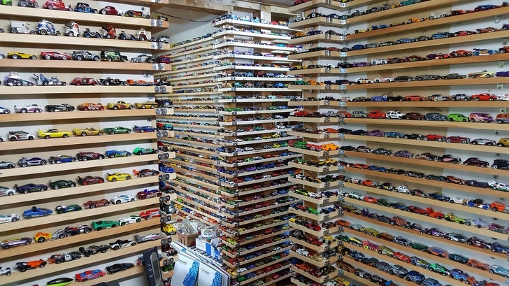 “The way my dad’s buddy organizes his Hotwheels collection.”