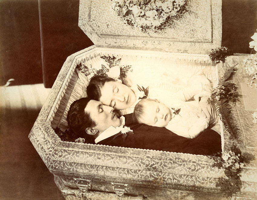 Victorian Postmortem Photograph