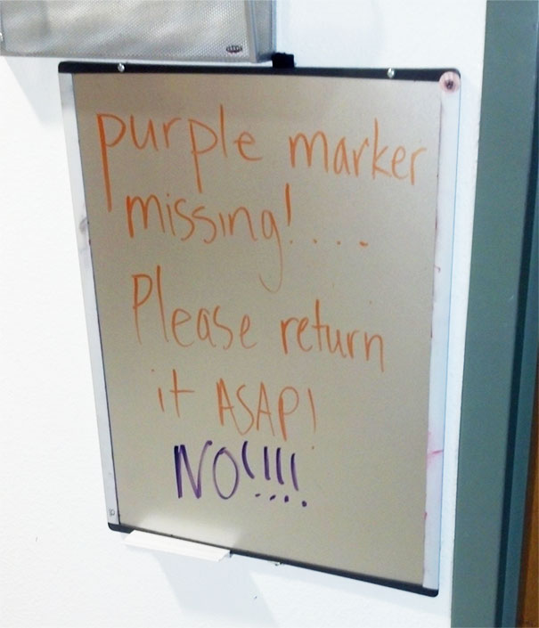 best responses to public notices - purple marker I missing! Please return it Asapi Noc!!!