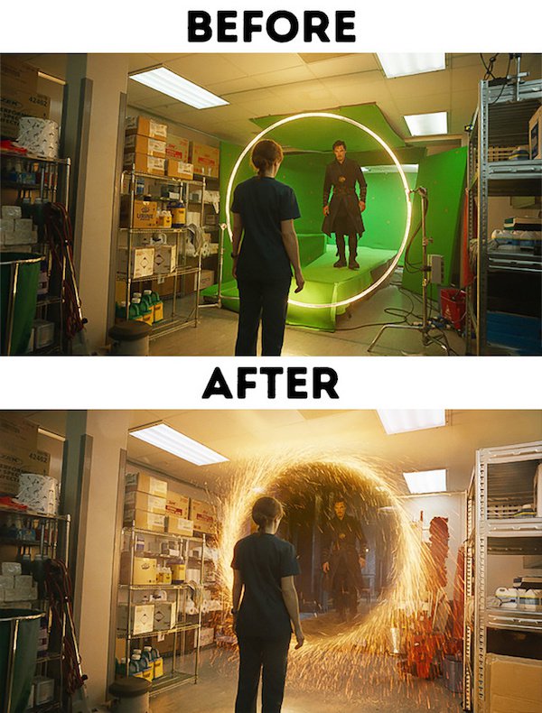 Before And After Photos That Show The Powers Of Special Effects EBaum Before And After Photos That Show The Powers Of Special Effects EBaum