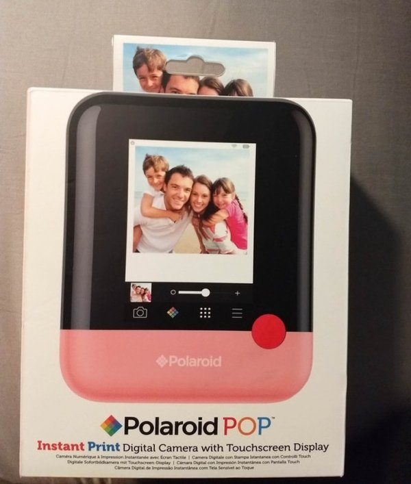 0 Polaroid Polaroid Pop Instant Print Digital Camera with Touchscreen Display Cam Num Digitale Sof i mpression instantaneeran Tarie Camera D ecorare con Control Touch t Touchscreen Display Camera Digital compresor es con P Touch Camera D igres com Teleno