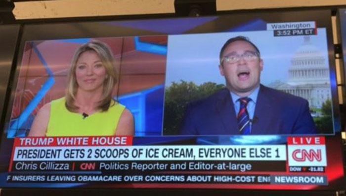 news - Washington 3.52 Pm Et Live Trump White House President Gets 2 Scoops Of Ice Cream, Everyone Else 1 | Cnni Chris Cillizza w Politics Reporter and Editoratlarge Finsurers Leaving Obamacare Over Concerns About HighCost Ens Newsroom