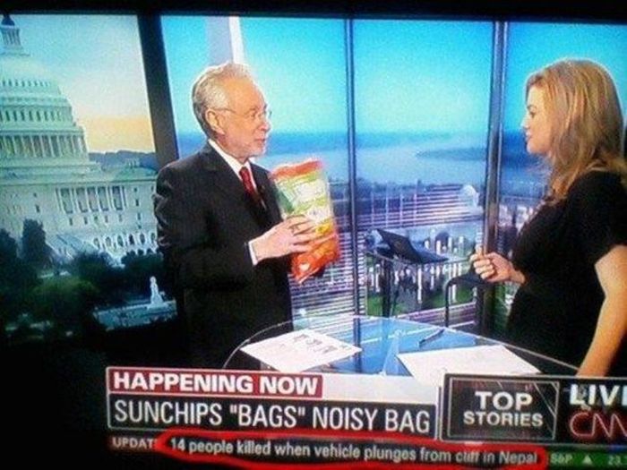 funny breaking news - Tululu Happening Now Top Sunchips "Bags" Noisy Bag Stories Y Cm Update 14 people killed when vehicle plunges from cuff in Nepal
