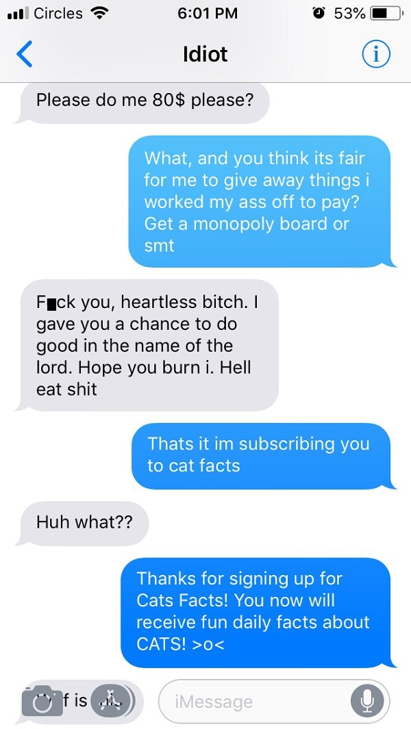 Guy attempts to lowball a seller, gets a simple yet subtle ‘F*ck You’