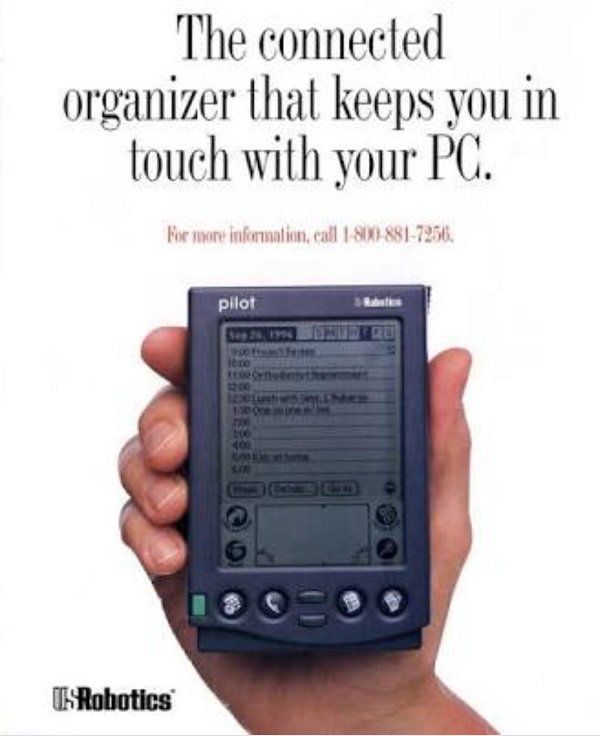 palm pilot advertisement - The connected organizer that keeps you in touch with your Pc. For more information, call 18128817256. pilot Sex 2017 Hitro ore IsRobotics