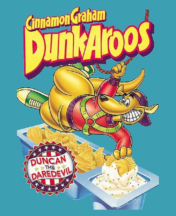 dunkaroos sweatshirt - Cinnamon Graham DunkAroos Duncan The Daredevil