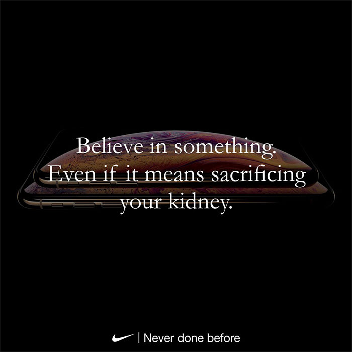 guitar accessory - Believe in something. Even if it means sacrificing your kidney. Never done before