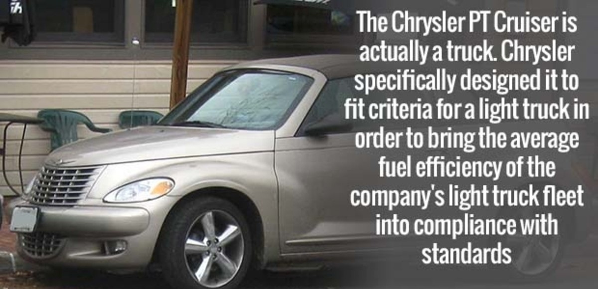 chrysler pt cruiser 2 doors - The Chrysler Pt Cruiser is actually a truck. Chrysler specifically designed it to fit criteria for a light truck in order to bring the average fuel efficiency of the company's light truck fleet into compliance with standards