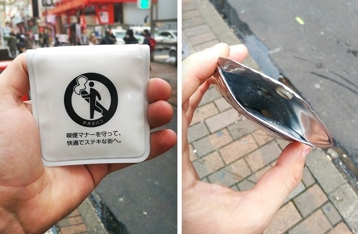 portable ashtrays japan