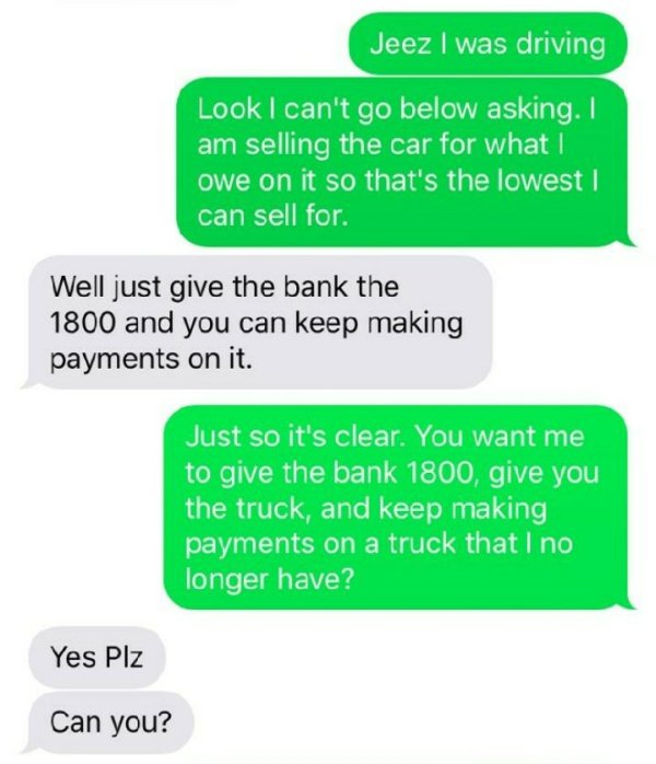 Guy Tries To Sell His Truck Online And Meets The Worst Buyer Ever