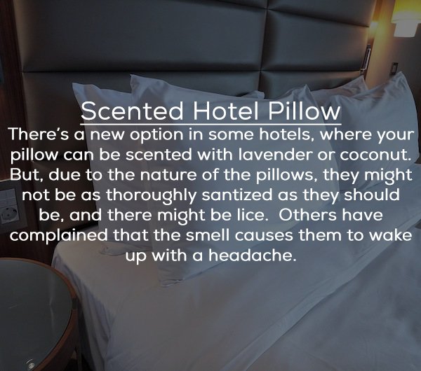 18 complimentary hotel items that you should stay away from