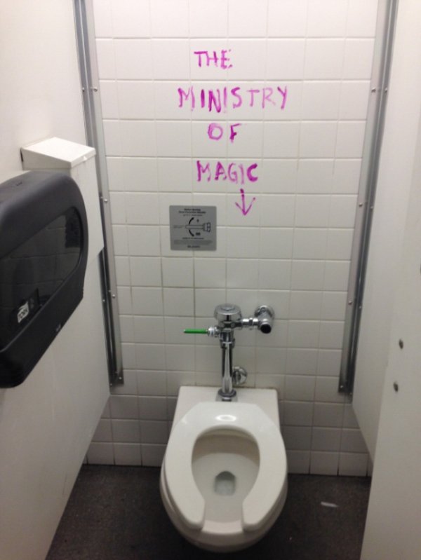 toilet humor - The Ministry Of Magic