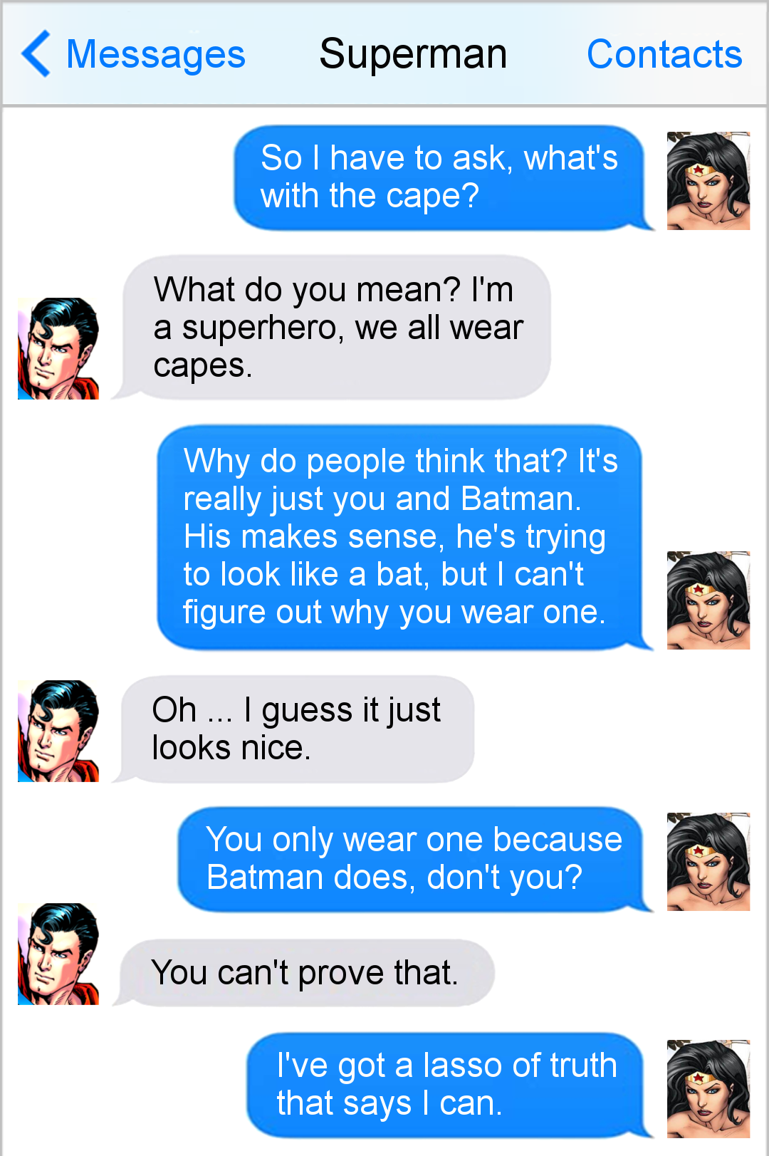 14 intriguing super hero texts