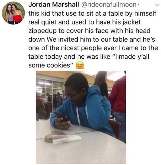kindergarten 2 stevie x hall monitor - Jordan Marshall this kid that use to sit at a table by himself real quiet and used to have his jacket zippedup to cover his face with his head down We invited him to our table and he's one of the nicest people ever I