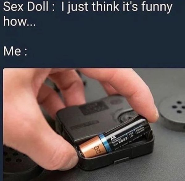 sex robot memes - Sex Doll Tjust think it's funny how... Me 2029