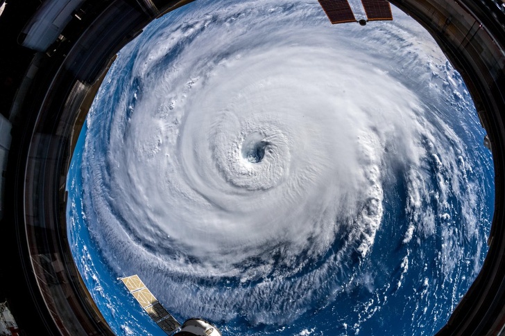 Hurricane Florence from the Space Station