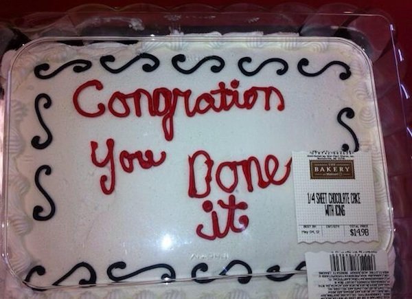 congration you done - e Congration Bakery you agne csesead Vaset Chocolate Cake Witacne $1498