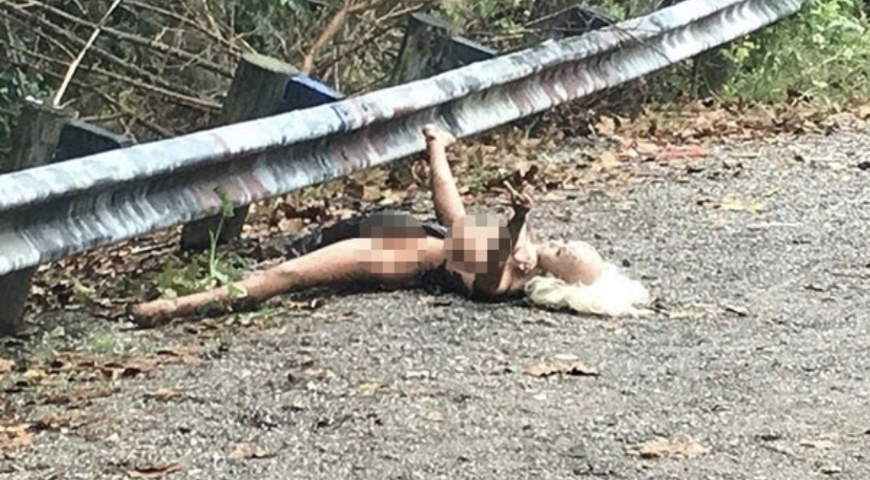 Responding officers initially had trouble getting to the site, WCOP-TV reported. Police called a coroner to the scene. When coroners went to collect the “body” they quickly discovered it was in fact a life-size female sex doll.  From a distance, authorities said the doll looked lifelike.