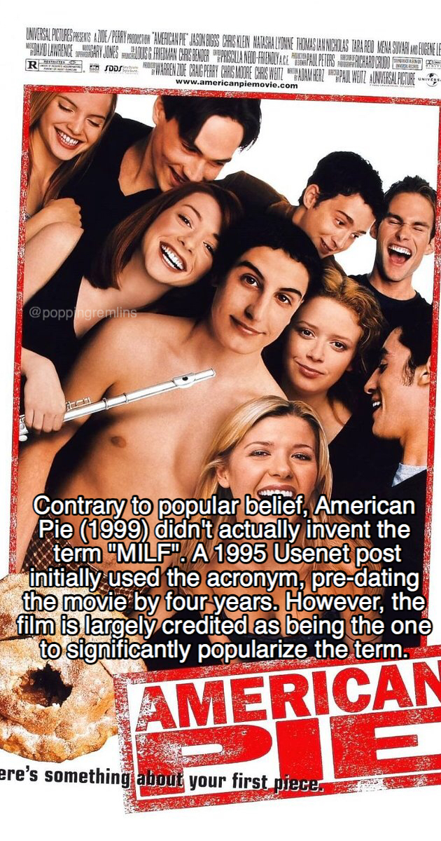 15 American Pie facts