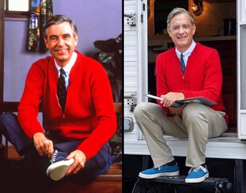 Tom Hanks as Mister Rogers