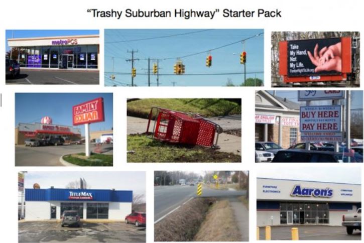 starter pack - trashy starter pack suburb - "Trashy Suburban Highway" Starter Pack Buy Here Pay Here Aaron's