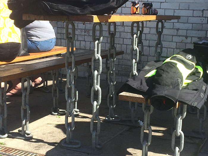 Chains for table legs
