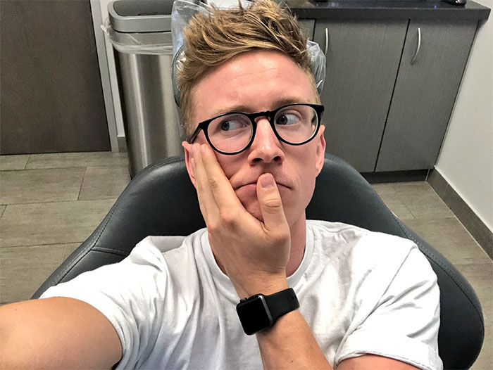 YouTube personality Tyler Oakley decided to share his alarming experience