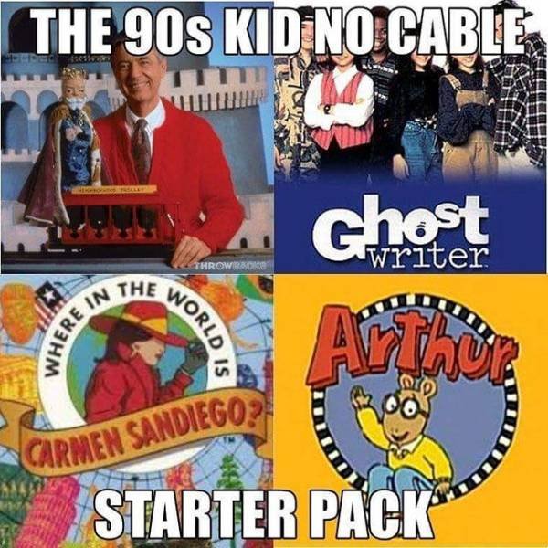 nostalgia arthur - The 90S Kid No Cable Uhin Ghost writer Throws The W Rein Wher World Ld Is Carmen Sandiego > Starter Pack