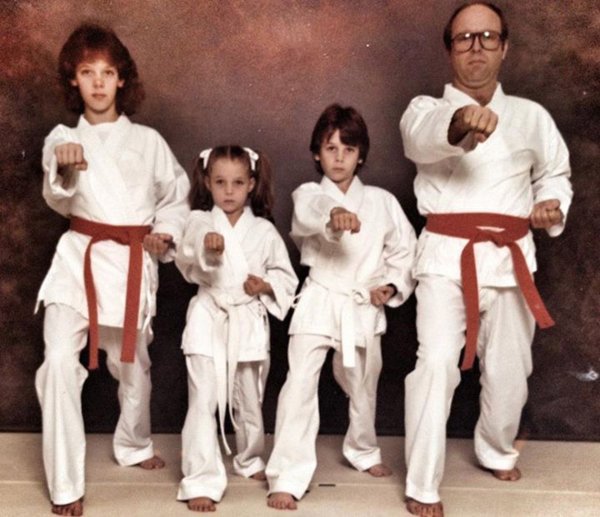 nostalgia awkward family photos karate